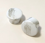 Наконечники "Филда" металлические d25 мм, цвет белое золото ампир