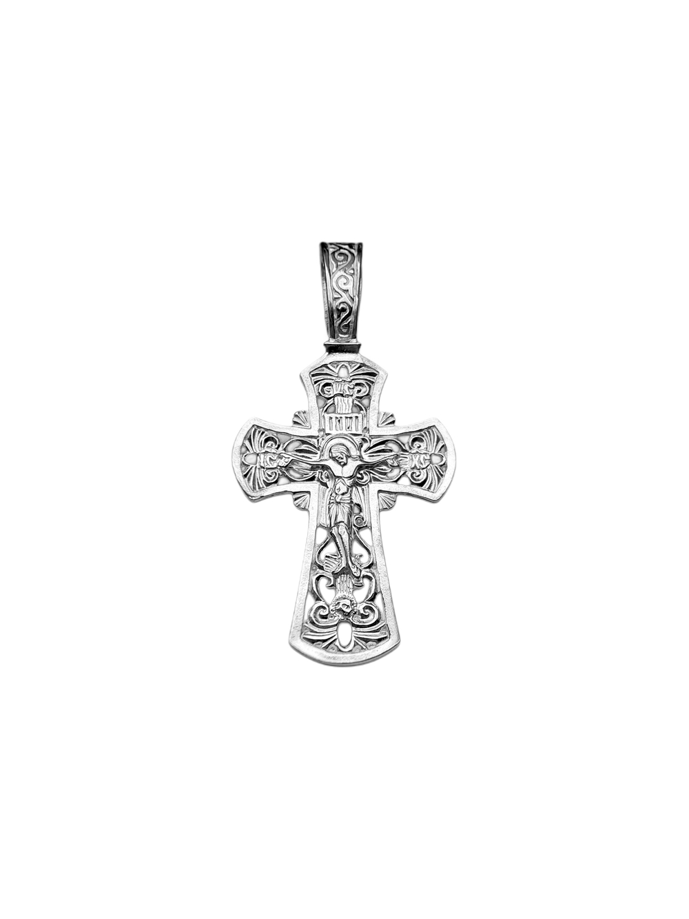 Крест из серебра/Без покрытия