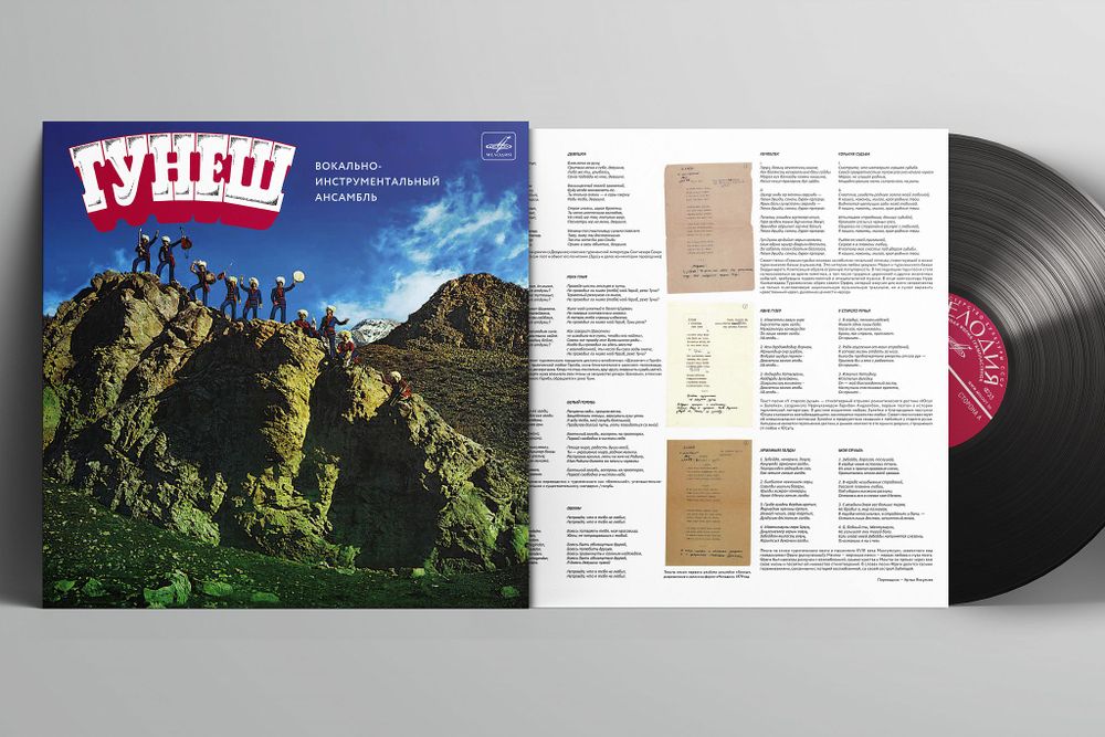 Вокально-инструментальный ансамбль "Гунеш" (1LP) Новая запечатанная виниловая пластинка + ПОДАРОК