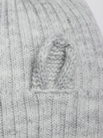 Шапка зимняя с помпоном и ушками для девочки