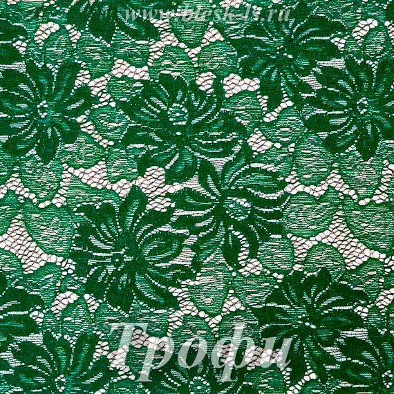 Кружево стрейч, Трофи, ширина 150 см, розница от 30 см