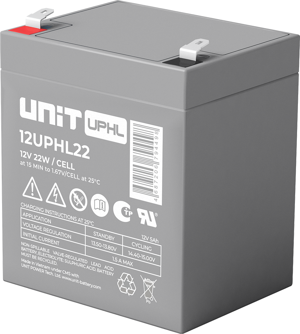 Аккумулятор UNIT 12UPHL22