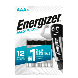 Батарейка ENERGIZER LR03 Max Plus алкалиновая блистер  4шт