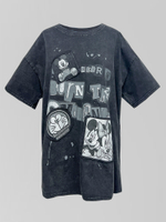 Футболка Xiyue 9236 удлиненная свободная с принтом