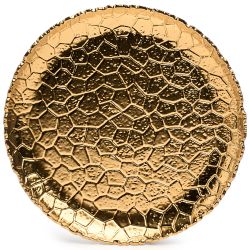 НАБОР ТАРЕЛОК ОБЕДЕННЫХ LEFARD "CHARM" 2 ШТ. 26*2,5 СМ (ЗОЛОТО)