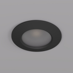 DK3016-BK Встраиваемый светильник влагозащ., IP 65, 50 Вт, GU10, черный, алюминий