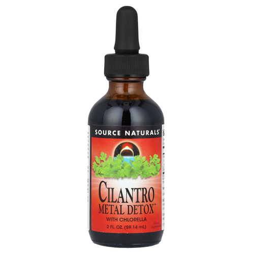 Source Naturals, Cilantro Metal Detox ™ с хлореллой, 59,14 мл (2 жидк. унц.)