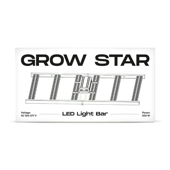 Светодиодный светильник GROW STAR LED Light Bar 650 Вт