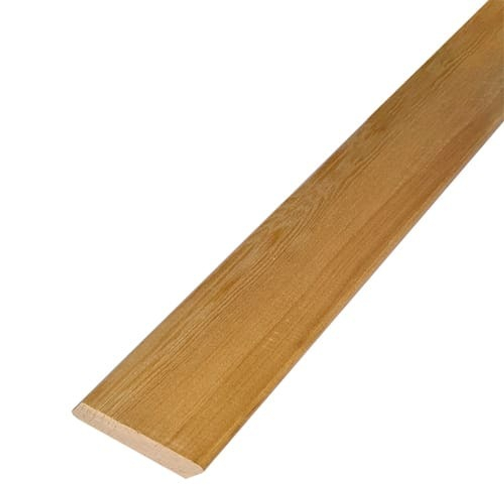 Скошенный планкен из лиственницы 20x90x2000 мм фото 1