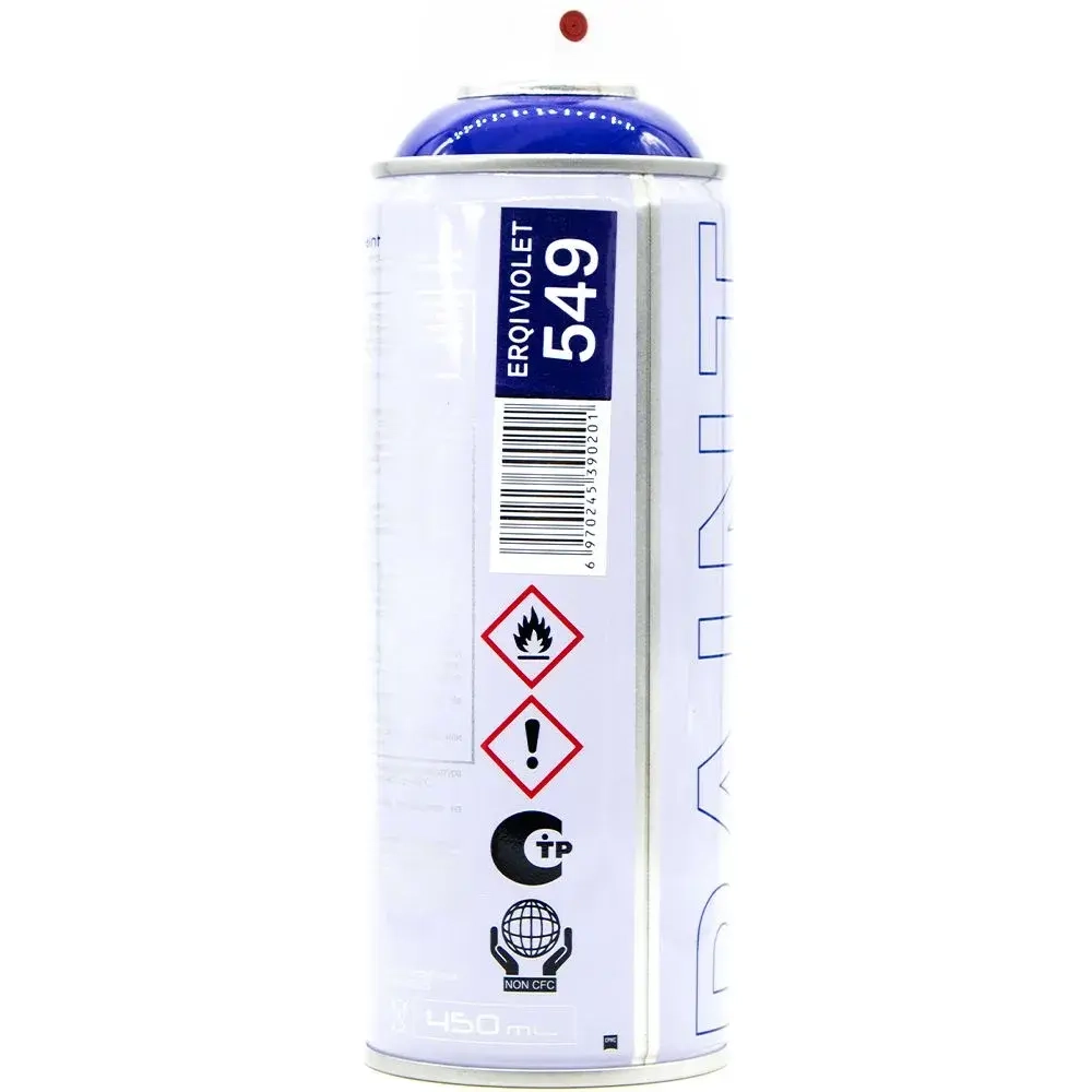 Сине-фиолетовый акриловая краска аэрозольный баллончик 520мл. Gamma Paint