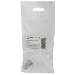 Переходник ЭРА E14-GU10 пластиковый белый