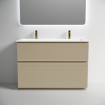 Тумба напольная Sancos Folk Floor 1190х445х850, c двумя ящиками оснащенными доводчиками, Капучино, арт.FL120FCP