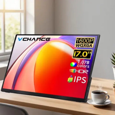 17" Портативный монитор VCHANCE 2.5K IPS 2560x1600, 144 Гц