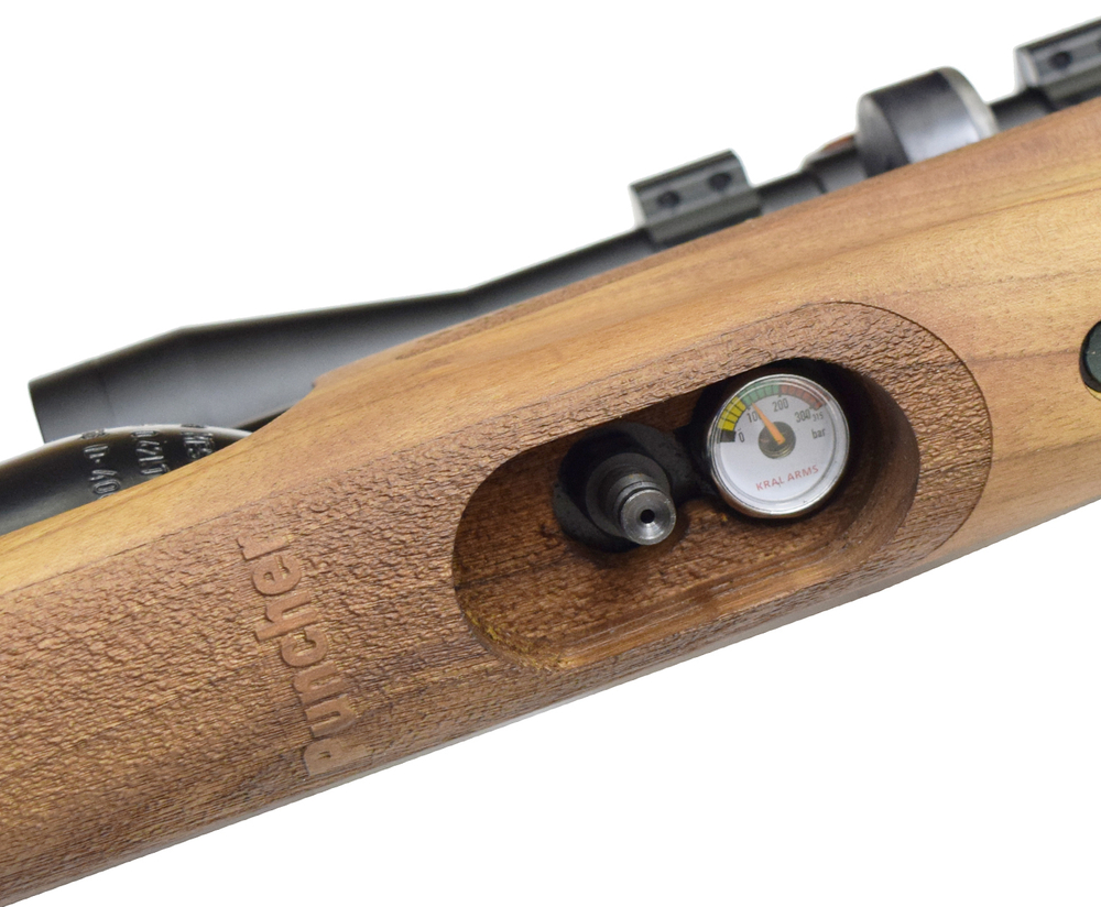 Винтовка KRAL ARMS Puncher Maxi 3W, кал. 5,5мм орех Auto
