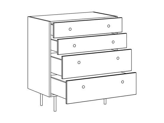 Комод большой Frida 624245