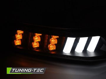 Динамические указатели поворота BLACK LED SEQ для FORD MUSTANG 15-17