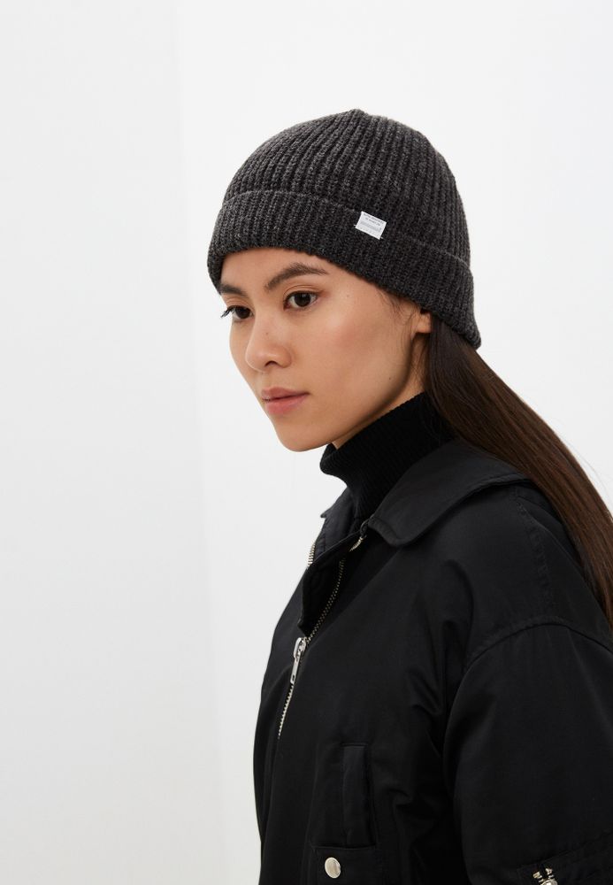 Шапка Essential Watch Cap Dark Charcoal Heather (Темно-Серая) Шапка Essential Watch Cap Dark Charcoal Heather (Темно-Серая)