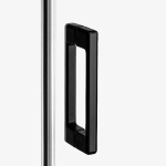 Душевой уголок NEW TRENDY PRIME BLACK 120x90 стекло прозрачное/профиль черный