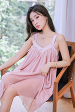 Сорочка(винтаж) на бретели 81#