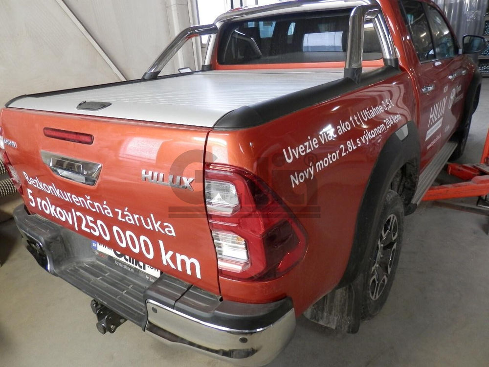 Фаркоп оцинкованный Galia T078C для TOYOTA HILUX, PICK UP, 2015-(паспорт и сертификат в комплекте)(без электрики)