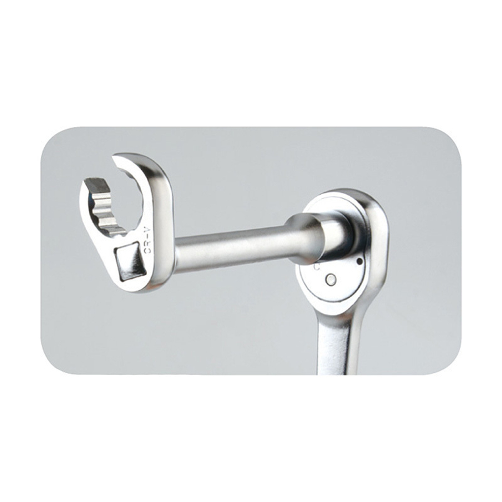 KING TONY (1E10MR) Набор разрезных ключей 3/8" (воронья лапка), 10-19 мм, 10 предметов