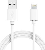 Кабель GoPower GP01L-2M USB (m)-Lightning (m) 2.0м 2.1A белый
