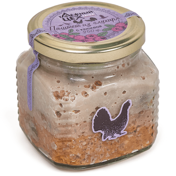 Паштет из мяса Глухаря с клюквой 250г.