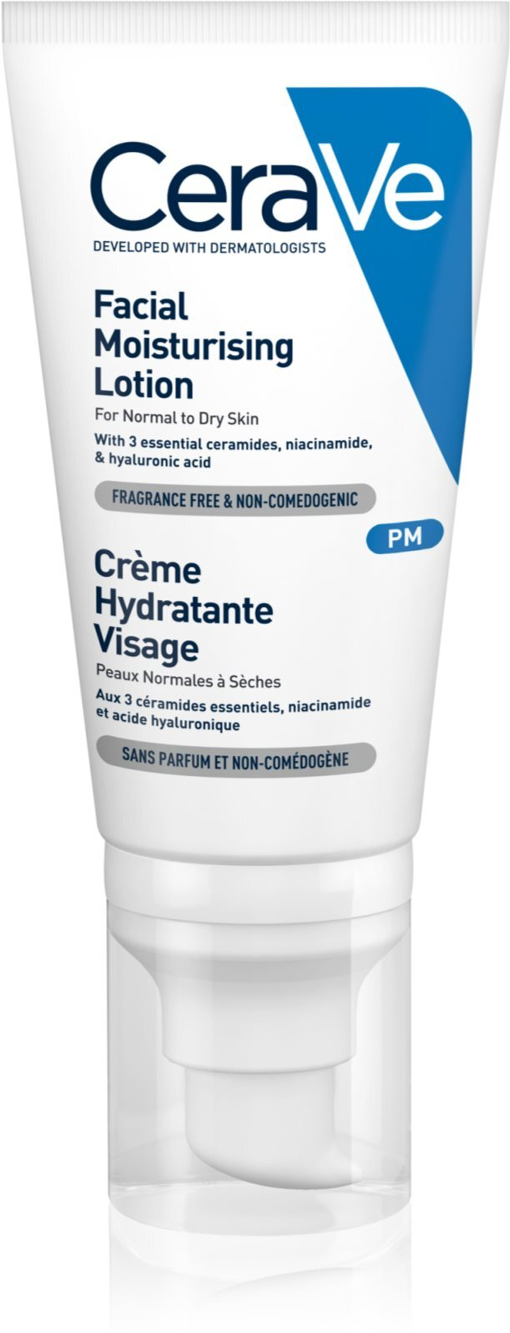 CeraVe Moisturizers - увлажняющий уход для нормальной и сухой кожи /   52  ml  / GTIN 3337875597449