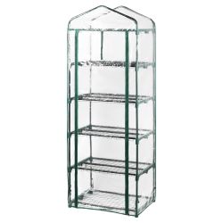 Чехол для теплиц GREEN APPLE GA-House-5-PVC cover на молнии 1930х690х490 мм | Теплица