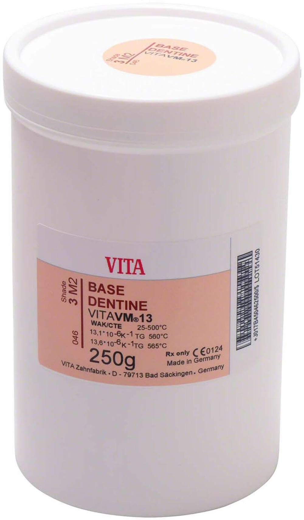 Базовый Дентин (Base Dentine) VITA VM 13 3М2 250 гр