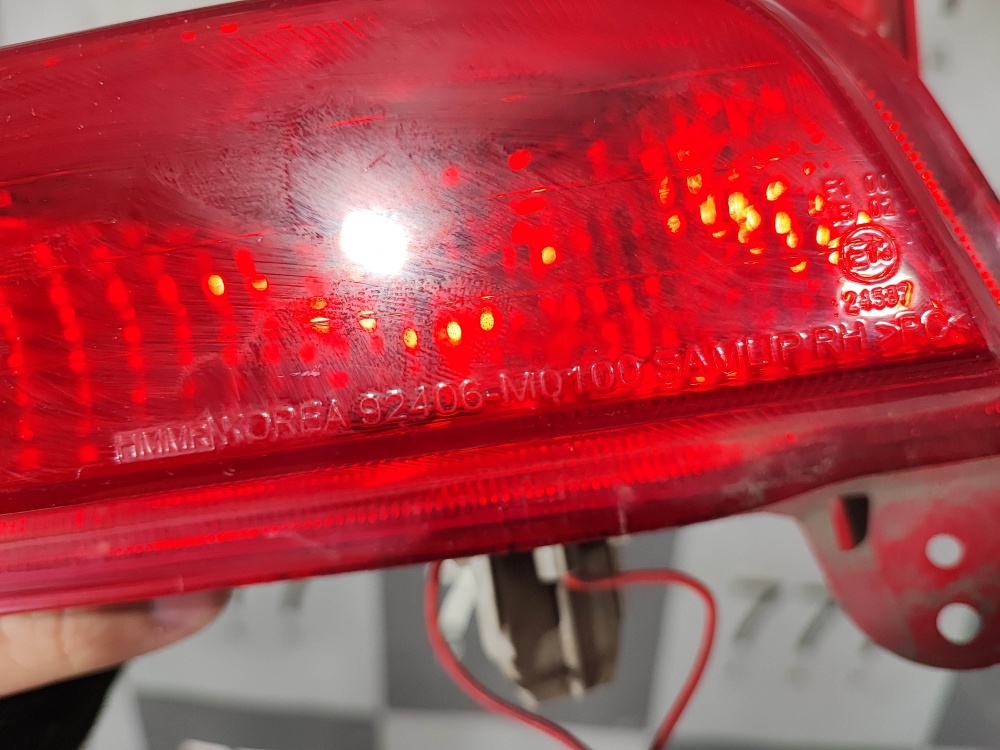 ПТФ задний правый Hyundai Creta 1 (GS) 16-21 Б/У Оригинал 92406M0100