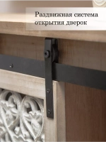 Полка настенная навесная 64*20.5*42 см