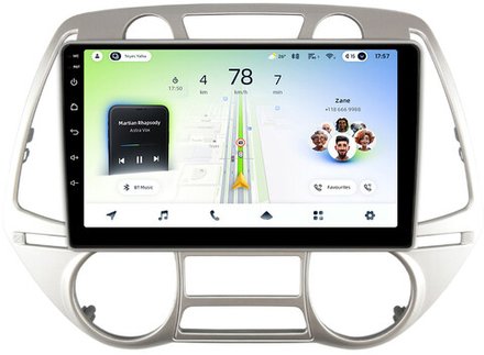 Магнитола для Hyundai i20 2009-2012 (климат) - Teyes CC4L монитор 9" IPS на Android 14, Snapdragon 662, CarPlay, 4G SIM-слот