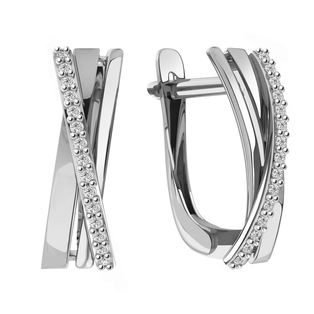 Серьги из золота 585 пробы