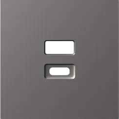 Donel A07 матовый титан накладка для розеток USB, серия DB