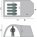 Палатка Element 4 BTrace