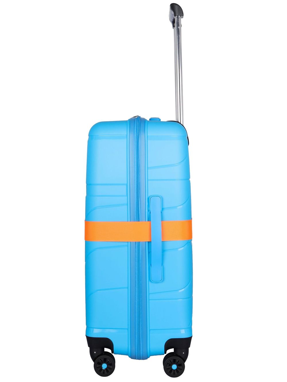 Чемодан 463 / С ремнем / Полипропилен