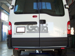 Фаркоп оцинкованный Galia N047A для Nissan Interstar 1998-2010, Opel Movano A 1999-2010, Renault Master 1998-2010(паспорт и сертификат в комплекте)(без электрики)
