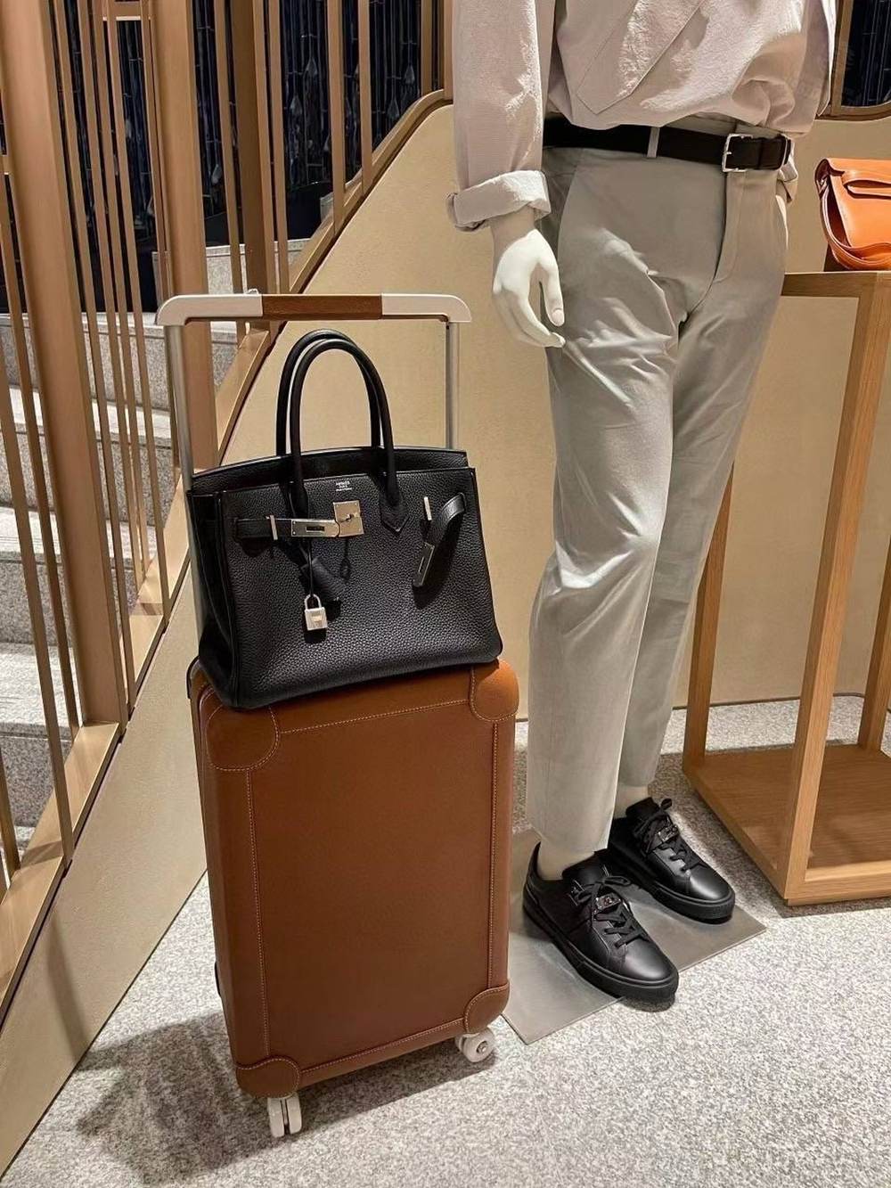 Чемодан Hermes R.M.S Cabin Suitcase