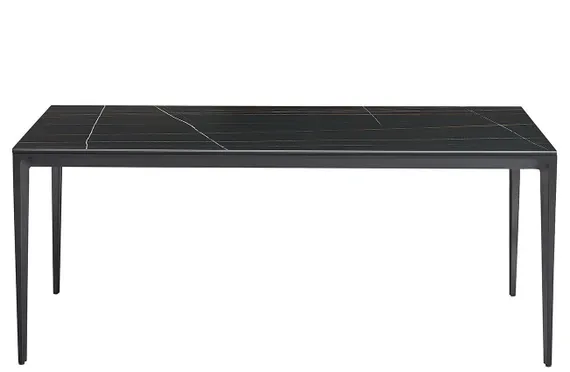 Стол Halden 160х90 см черная керамика