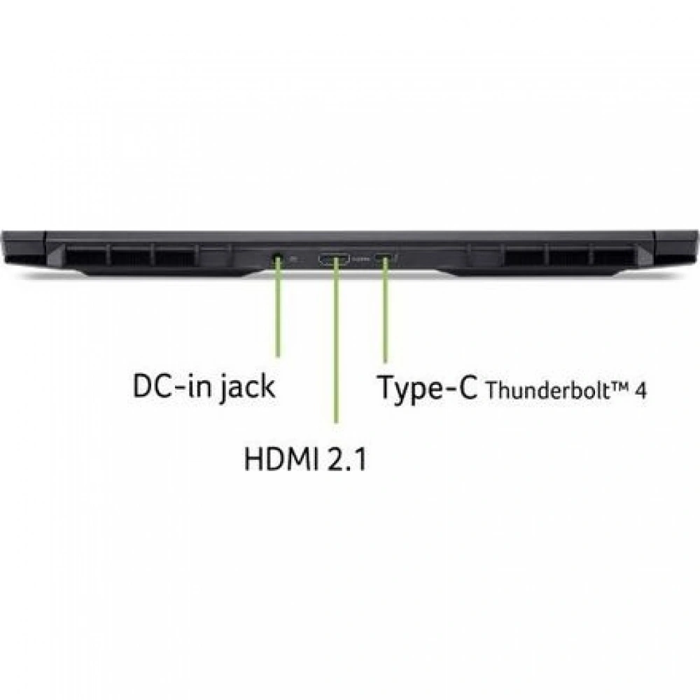 Ноутбук Acer Nitro V 16S ANV16S-71-58YF Intel Core 5 210H/16Gb/SSD1Tb/RTX5060 8Gb (85W)/16"/IPS/WQXGA/2560x1600/180Hz/NoOS/Black/2.1kg (NH.U28CD.001)