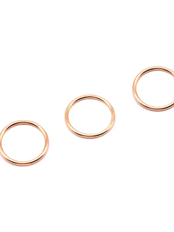 Кольцо Arta-F, 15 мм, металл, античное золото