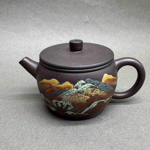 Чайник из исинской глины, 250мл, 131053