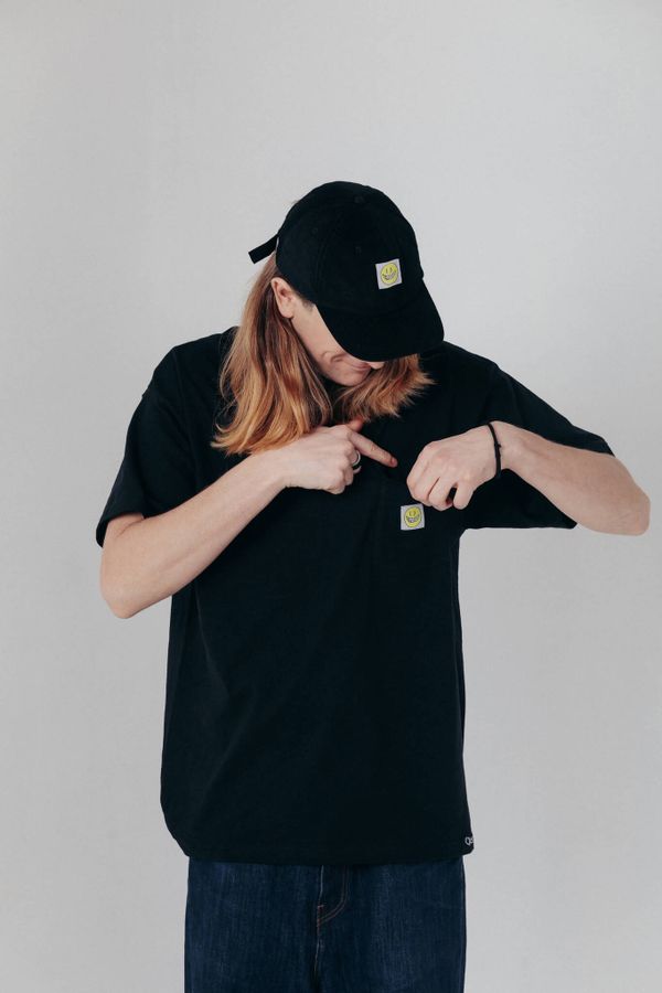 Футболка Smile Черная - фото 2