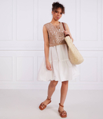 Платье 2в1 Twinset U&amp;B - белый(231LM2SCC)