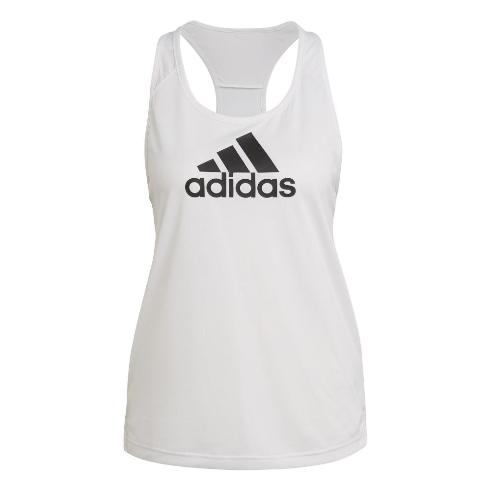 Женская теннисная майка adidas Big Logo Tank Top Women - White, Black