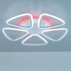 Citilux Мальта Смарт CL234A250E RGB Умная люстра Белая