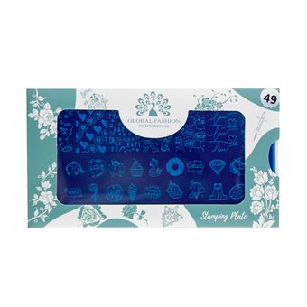 Диск для стемпинга Global Fashion #-49