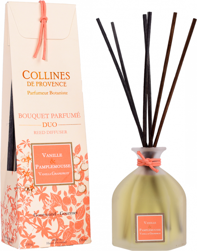 Диффузор Collines 100мл Дуэт Vanilla &amp; Pamplemousse