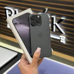 Телефон Apple iPhone 16 pro 256Gb Black Titanium АКБ 88% (GWV2HQ9FV3)